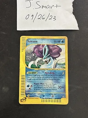 Pokemon TCG Aquapolis Suicune H25/H32 Holo MP • $75