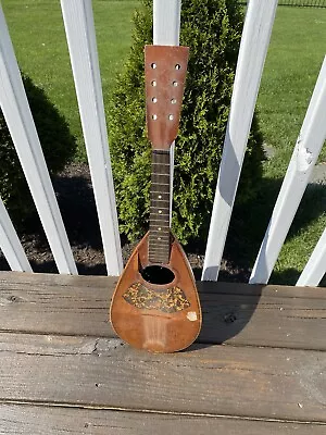 Vintage Midland Bowl Back Tatorbug Mandolin Parts / Repair Wall Art • $89