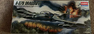 Academy Hobby Model Kit A-37B Dragonfly 1/72 Scale 12461 • $12.32