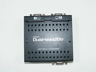 Matrox Dualhead2go D2g-a2a-if Unit Only • $34.30