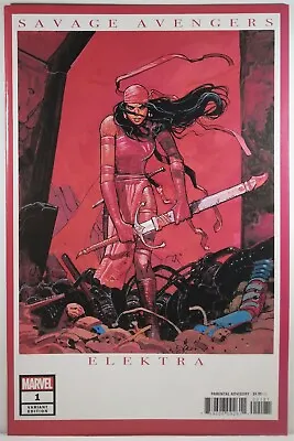 💥 SAVAGE AVENGERS #1 NM NM- 1:100 MOEBIUS HIDDEN GEM VARIANT Elektra DAREDEVIL • $188