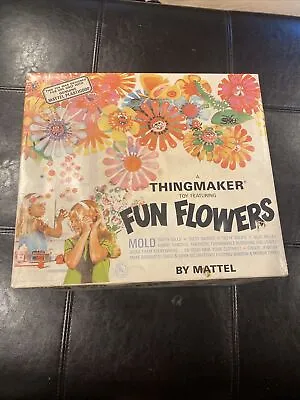 Vintage 1966 Mattel Thingmaker Fun Flowers   • $41.99