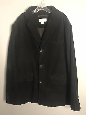 $17.99 • Buy Cutter And Buck Black Corduroy Jacket/Coat Size XL
