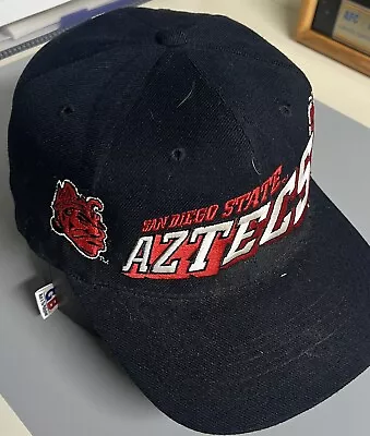 San Diego State Aztecs Hat Snapback VTG Sports Specialties Rare SDSU Cap Monty • $150