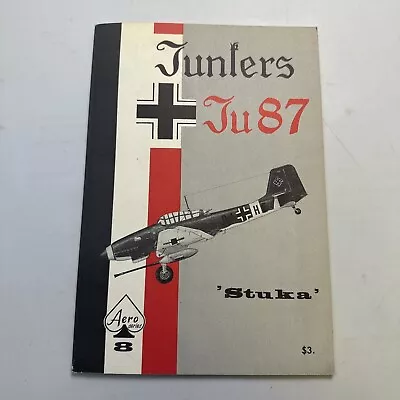 Aero Pub Historical Book Aero Series #8 - Junkers Ju 87  Stuka  SC • $28