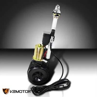 Electric Power Antenna Am Fm Radio Mast Replacement 12V For Car Vehicle • $32.38