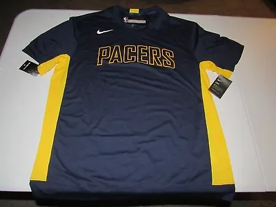 Indiana Pacers Men's NBA Nike Authentic Blue Shirt Size L Tall NWT • $9.99