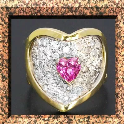 Valentine's Day Handmade 14k Gold 36 Diamonds Ring 3/4 Carat Rings M-F • $450