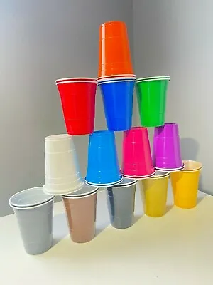 £12.75 • Buy American 16oz Beer Pong Party Plastic Red Cups  