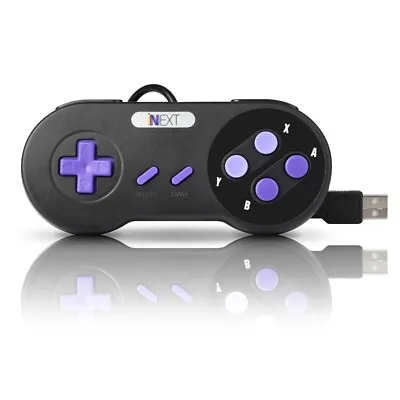 For Raspberry Pi PC Mac Linux USB SNES Controller Gaming Wired Joypad Joystick • $5.99