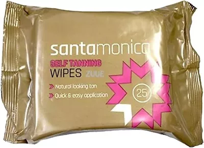 Santa Monica Self Tanning Wipes 25 Tnning Wipes • £5.99