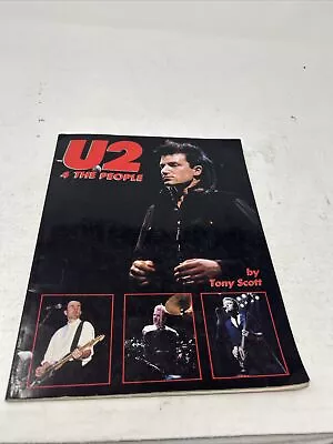 U2 4 THE PEOPLE 1985 BY TONY SCOTT CHERRY LANE 1ST #8647 Vintage Soft Book Bono • $7.99