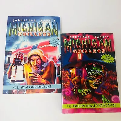 MICHIGAN CHILLERS SER: Lot Of 2 PB Books (#11 #13) By Johnathan Rand Great Lakes • $6.99