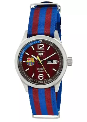 SEIKO 5 Sports Barcelona Automatic Day-Date  100M Gent's Watch SRP305K1 • $290