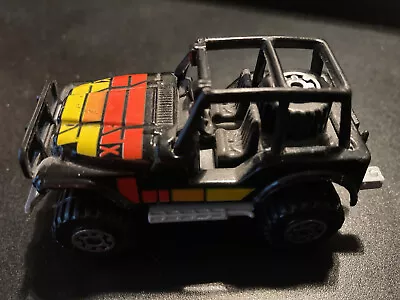 Matchbox 1983 Matchbox Jeep 4X4 MB-37 Macau (Wrangler CJ-7 Renegade Black 1/64) • $2.49