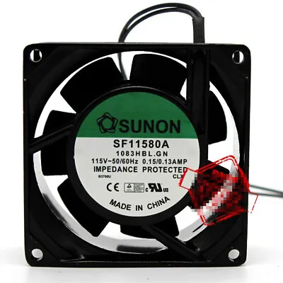 1pcs  Sunon SF11580A 1083HSL.GN 8038 115V 8 Cm AC Fan • $20.24