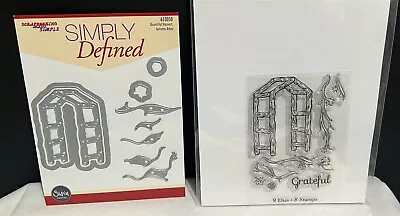 Simply Defined Bountiful Harvest AUTUMN ARBOR Fall Rubber Stamps Dies Set • $19.99