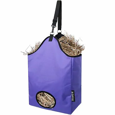 Horse Feed Durable Large Hay Bag For Horses Pony Control Feeding Equestrian • £11.85