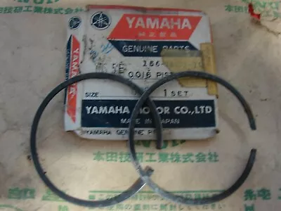 Genuine NOS Yamaha 156-11601-10 .25 OS Piston Ring Set 1967 YDS5 • $8.95