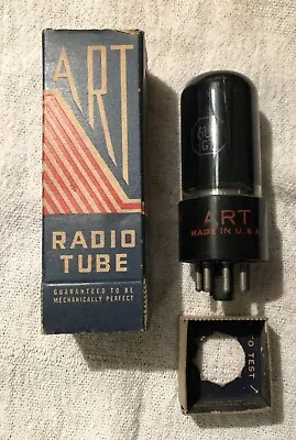 1ea Vintage ART 6U6GT Vacuum Tube NOS NIB USA. Tests Very Strong. See Pics • $11.99