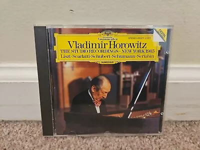 Vladimir Horowitz: The Studio Recordings - New York 1985 (CD West Germany) • $5.49