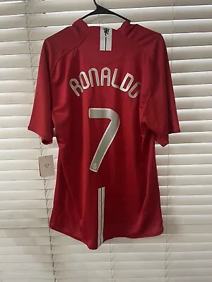 England Manchester United Ronaldo Player Issue Football Nike Shirt Soccer Jersey • $1100