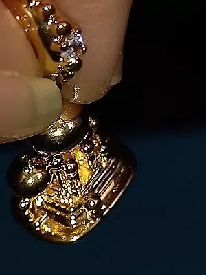 $60 • Buy Pandora Authentic,  Gold Agrabah Castle Hanging Charm