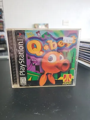 Qbert PS1 (Sony PlayStation 1 1999) Complete With Manual • $10