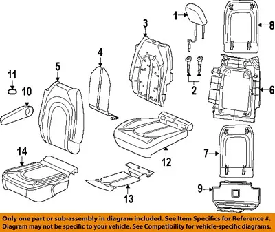 CHRYSLER OEM Pacifica 2nd Row Back Rear Seat-Headrest Head Rest Guide 5RN61PD2AE • $6.81