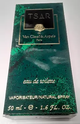 Vintage Rare Van Cleef & Arpels Tsar Eau De Toilette Spray 50 Ml • $102.50