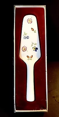 Vintage Villeroy & Boch Hand Painted Torte Cake Pie Server ~ LUXEMBOURG  NEW • $49.98