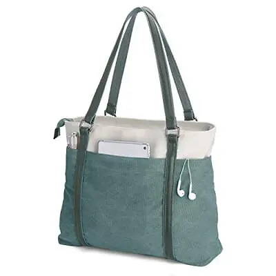 Women's Work Bag With Laptop Compartment Zipper Pockets Teacher Totes Purse • $78.42