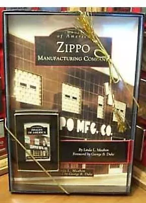 Vintage Zippo 2003 Zippo History Book And Oil Lighter SET Unused • £134.02