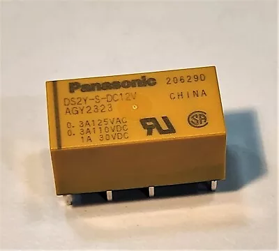 DS2E-S-DC12V AG2323 Panasonic Relay 8 Pin ~ 4 Piece Lots FREE SHIPPING • $10.99