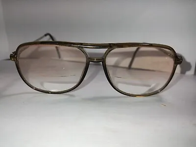Vintage 140 Safilo Elasta 1117 Z66 Aviator Eyeglasses Frames Only*** • $25