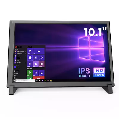 $122.99 • Buy 10.1in IPS HDMI Display Portable Touchscreen Gaming Monitor For Raspberry Pi PC