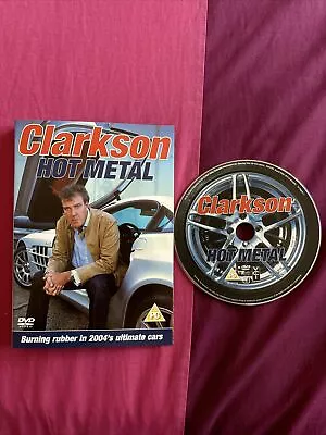 Jeremy Clarkson Hot Metal (DVD 2004) ONLY DISC & COVER. NO CASE. FREE 📮 POST • £1.70