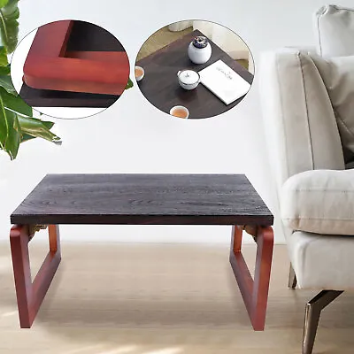 Wooden Folding Coffee Table Low Tea Table Tea Picnic Table Asian Style SALE USA • $63.80