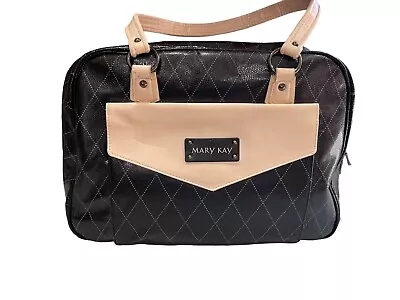 Mary Kay Consultant Case Travel Bag Tote Large Black Organizer Storage Makeup • $34
