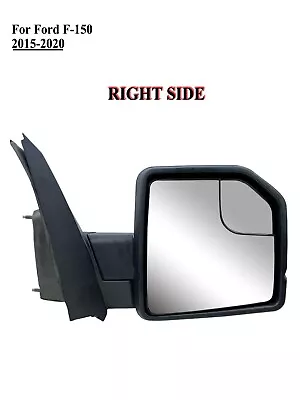 Passenger Right Side Door Mirror Power Glass Manual Folding For 15-20 Ford F-150 • $70.99