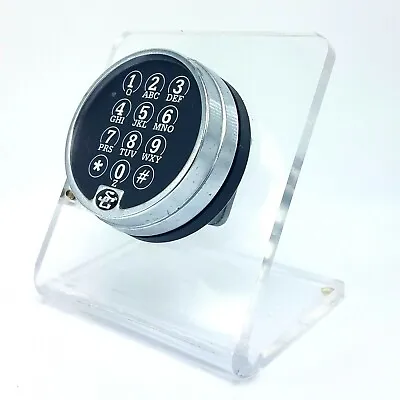 Sargent And Greenleaf E6100 Push Button SC Combination Lock Display In Lucite • $98.96