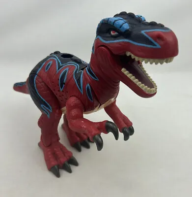 Mattel Imaginext 2004 Razor T-Rex Dinosaur Red Blue Retro Toy No Sound • $11.95