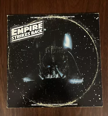 STAR WARS THE EMPIRE STRIKES BACK Vinyl 2xLP Gatefold Original Soundtrack 1980 • $29.79