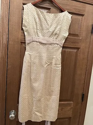 Vintage 1950’s Mr. Mort Formal Cocktail Dress Worn For RNC Dinner For Eisenhower • $61