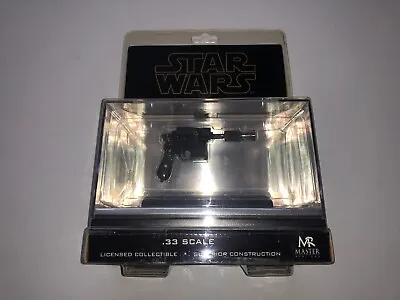 Star Wars Han Solo Blaster .33 Scale Master Replicas - New & Sealed • $97.49
