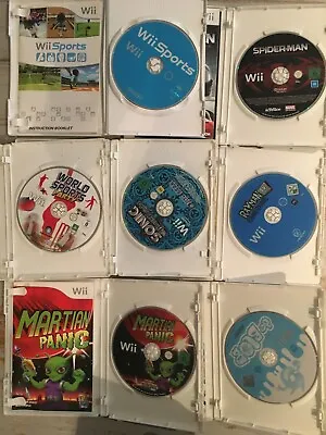 Wii Game Bundle | Wii Sports Spider-Man Shattered Dimensions Sonic Etc  | PAL • $40