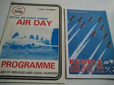 £8.99 • Buy Kemble Air Day Display Vintage Air Show Programmes