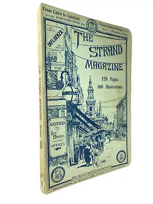 THE STRAND MAGAZINE March 1898 Grant Allan  Cairo Pyramids Hananuma Masakichi • $37.88