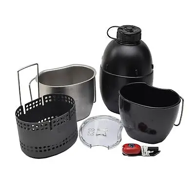 BCB Dragon Cooking System Canteen Mug Crusader Stove 6Pcs Compact Camping Set • $100.60