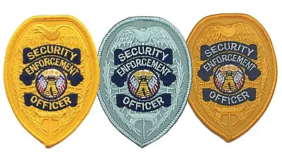 Security Enforcement Officer Chest Emblem Patch - Security Officer Patch • $9.99